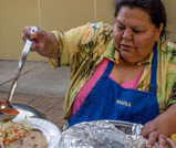 KBBF Pupusa Fundraiser, Maria Cañas