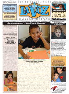 La Voz November 2010 cover