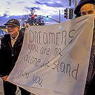 Vigil for immigration in Roseland