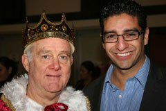 Efren and the King